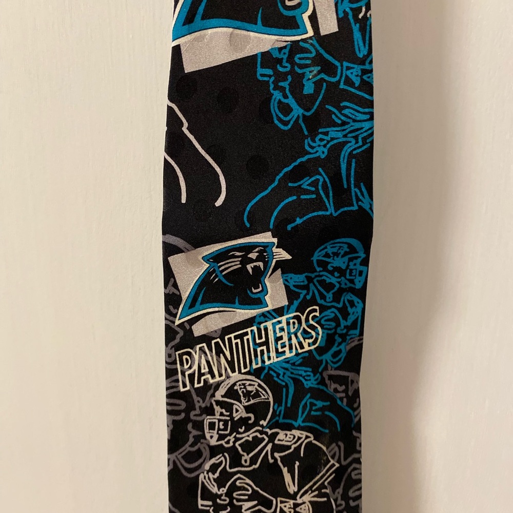 Carolina Panthers neck tie
